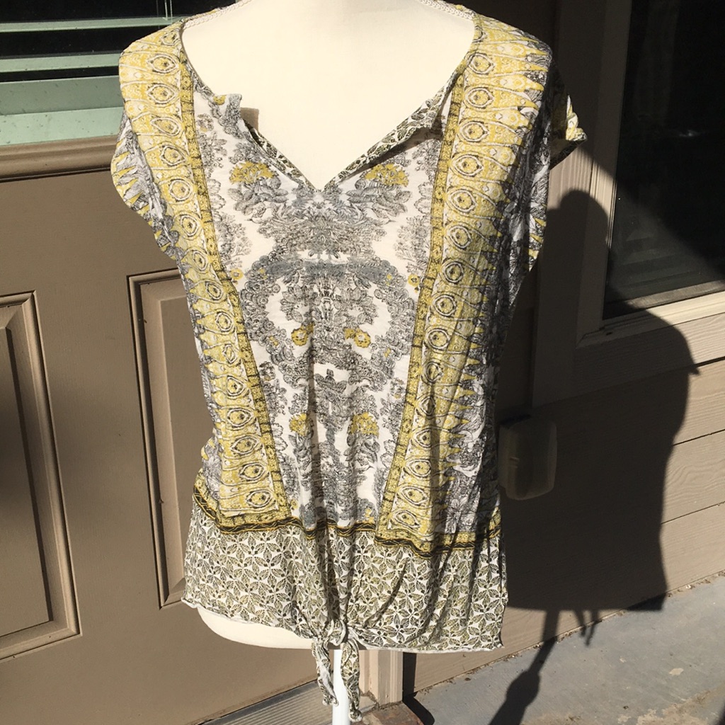 420 Lucky Brand Printed Top